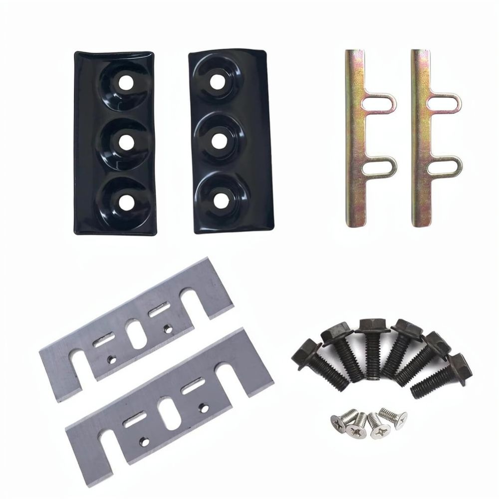 Planer Handheld Electric - Conjunto de lâminas e grampos de
